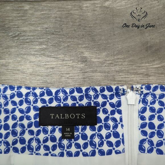 Talbots Mini Skirt Size 14 - Picture 2 of 5